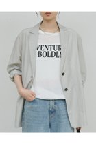 【ガリャルダガランテ/GALLARDAGALANTE】のシアーテーラードジャケット 人気、トレンドファッション・服の通販 founy(ファニー) ファッション Fashion レディースファッション WOMEN アウター Coat Outerwear ジャケット Jackets テーラードジャケット Tailored Jackets ジャケット Jacket NEW・新作・新着・新入荷 New Arrivals thumbnail ライトグレー|ID: prp329100004571529 ipo3291000000032347351