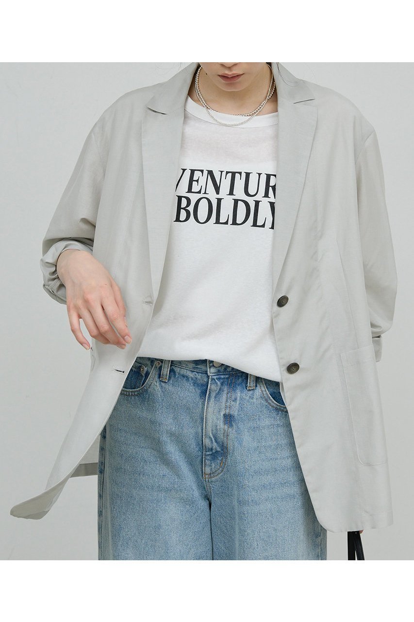 【ガリャルダガランテ/GALLARDAGALANTE】のシアーテーラードジャケット 人気、トレンドファッション・服の通販 founy(ファニー) 　ファッション　Fashion　レディースファッション　WOMEN　アウター　Coat Outerwear　ジャケット　Jackets　テーラードジャケット　Tailored Jackets　ジャケット　Jacket　NEW・新作・新着・新入荷　New Arrivals　other-6|ID: prp329100004571529 ipo3291000000032347357