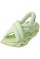 【スティーブマデン/STEVE MADDEN】のHURDLE 2 クロスベルトクッションサンダル ライム|ID: prp329100004571532 ipo3291000000032347397