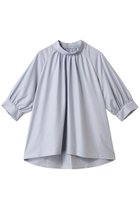 【ミディウミソリッド/MIDIUMISOLID】のh/neck gathered blouse.S ブラウス 人気、トレンドファッション・服の通販 founy(ファニー) ファッション Fashion レディースファッション WOMEN トップス・カットソー Tops/Tshirt シャツ/ブラウス Shirts/Blouses ショート Short シンプル Simple ジャケット Jacket スリーブ Sleeve ハイネック High Neck パーティ Party NEW・新作・新着・新入荷 New Arrivals thumbnail l.blue|ID: prp329100004571534 ipo3291000000032347434