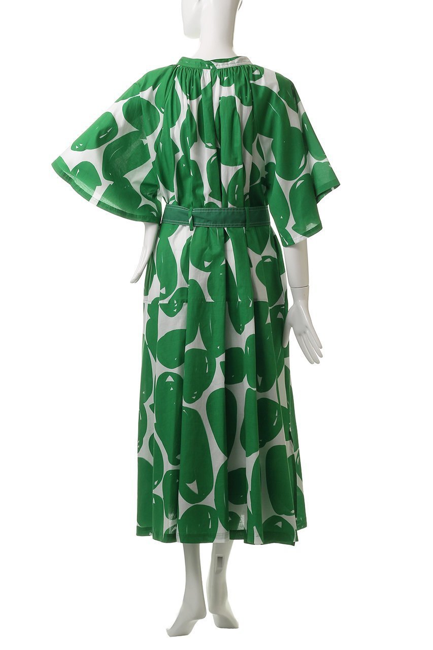 【ハウス オブ ロータス/HOUSE OF LOTUS】のビッグドットワンピース 人気、トレンドファッション・服の通販 founy(ファニー) 　ファッション　Fashion　レディースファッション　WOMEN　ワンピース　Dress　チュニック　Tunic　エレガント 上品　Elegant　スリーブ　Sleeve　チュニック　Tunic　ドット　Dot　フレア　Flare　プリント　Print　モダン　Modern　ロング　Long　NEW・新作・新着・新入荷　New Arrivals　無地　Plain Color　other-4|ID: prp329100004571538 ipo3291000000032347469