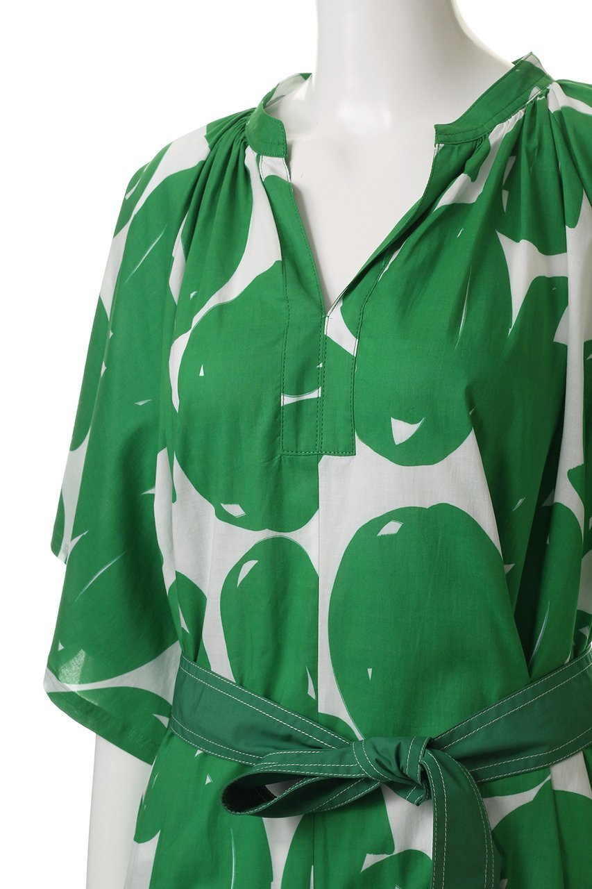 【ハウス オブ ロータス/HOUSE OF LOTUS】のビッグドットワンピース 人気、トレンドファッション・服の通販 founy(ファニー) 　ファッション　Fashion　レディースファッション　WOMEN　ワンピース　Dress　チュニック　Tunic　エレガント 上品　Elegant　スリーブ　Sleeve　チュニック　Tunic　ドット　Dot　フレア　Flare　プリント　Print　モダン　Modern　ロング　Long　NEW・新作・新着・新入荷　New Arrivals　無地　Plain Color　other-5|ID: prp329100004571538 ipo3291000000032347471