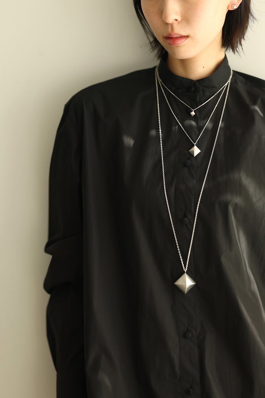 【カドー/CADEAUX】のシルバースタッズネックレスS 人気、トレンドファッション・服の通販 founy(ファニー) 　ファッション　Fashion　レディースファッション　WOMEN　ジュエリー　Jewelry　ネックレス　Necklaces　クール　Cool　シルバー　Silver　シンプル　Simple　スタイリッシュ　Stylish　ネックレス　Necklace　フォルム　Form　NEW・新作・新着・新入荷　New Arrivals　other-2|ID: prp329100004571545 ipo3291000000032347536