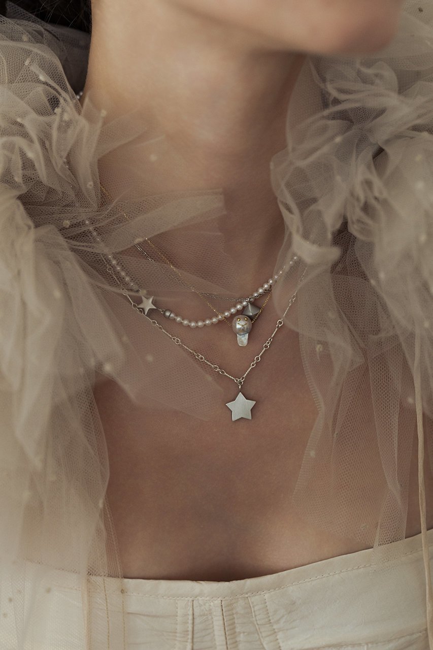 【カドー/CADEAUX】の【受注生産】ミニオバケちゃんネックレス 人気、トレンドファッション・服の通販 founy(ファニー) 　ファッション　Fashion　レディースファッション　Fashion for Women　ジュエリー　Jewelry　ネックレス　Necklaces & Pendants　シンプル　Simple, Minimal　ネックレス　Necklace, Pendant Necklace　バロック　Baroque, Baroque Design　パール　Pearl, Pearl Accent　other-2|ID: prp329100004571561 ipo3291000000035586754