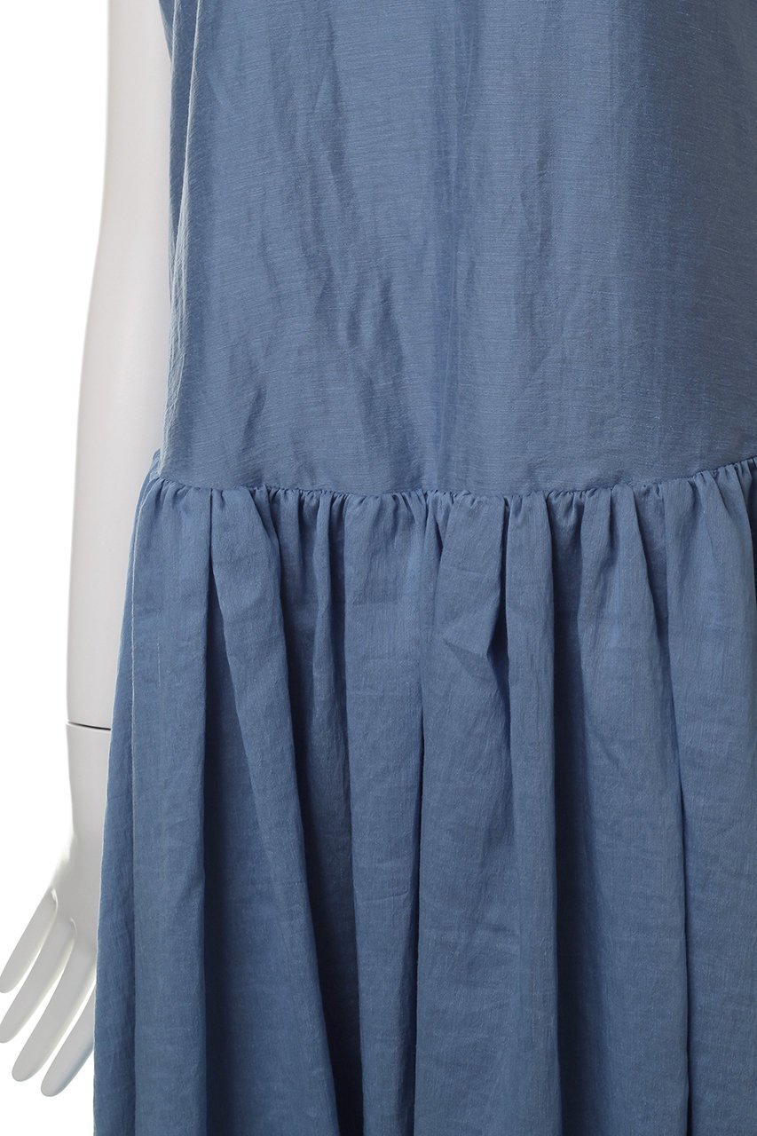 【デパリエ/DEPAREILLE】のウォッシャブルリネンレースアップドレス 人気、トレンドファッション・服の通販 founy(ファニー) 　ファッション　Fashion　レディースファッション　Fashion for Women　ワンピース　Dresses　フォーマル・パーティードレス・結婚式用ドレス　Elegant & Casual Dresses　チュニック　Tunic Tops & Dresses　ギャザー　Gathered, Ruffled　サマー　Summer, Summer Style　シアー　Sheer, See-Through　チュニック　Tunic, Long Top　パーティ　Party, Party Style　リゾート　Resort, Vacation Style　リネン　Linen, Linen Fabric　リボン　Ribbon, Bow　レース　Lace, Lace Fabric　ロング　Long, Long-Length　other-6|ID: prp329100004571569 ipo3291000000036082780