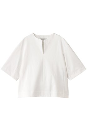 【デパリエ/DEPAREILLE】 コットンストレッチキーネックトップス人気、トレンドファッション・服の通販 founy(ファニー) ファッション Fashion レディースファッション WOMEN トップス・カットソー Tops/Tshirt シャツ/ブラウス Shirts/Blouses シンプル Simple ストレッチ Stretch スリット Slit スリーブ Sleeve ロング Long エレガント 上品 Elegant NEW・新作・新着・新入荷 New Arrivals |ID:prp329100004571573