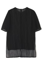 【アドーア/ADORE】のシアーランダムプリーツブラウス ブラック|ID: prp329100004571582 ipo3291000000034628073