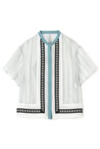 【アドーア/ADORE】のシアーストライプブラウス ブルー|ID:prp329100004571584