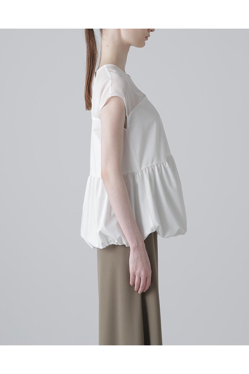 【アドーア/ADORE】のプレーンストレッチブラウス 人気、トレンドファッション・服の通販 founy(ファニー) 　ファッション　Fashion　レディースファッション　WOMEN　トップス・カットソー　Tops/Tshirt　シャツ/ブラウス　Shirts/Blouses　ギャザー　Gather　コンパクト　Compact　シアー　Sheer　ショート　Short　ストレッチ　Stretch　スリーブ　Sleeve　バルーン　Balloon　フレア　Flare　NEW・新作・新着・新入荷　New Arrivals　other-4|ID: prp329100004571587 ipo3291000000032347806