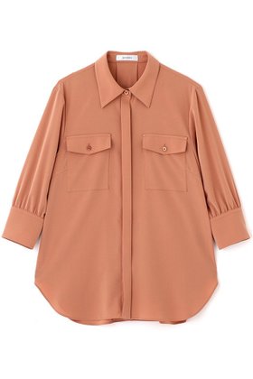 【アドーア/ADORE】のストレッチデシンブラウス 人気、トレンドファッション・服の通販 founy(ファニー) ファッション Fashion レディースファッション WOMEN トップス・カットソー Tops/Tshirt シャツ/ブラウス Shirts/Blouses なめらか Smooth コンパクト Compact ショート Short ストレッチ Stretch スリーブ Sleeve ドレープ Drape ポケット Pocket エレガント 上品 Elegant NEW・新作・新着・新入荷 New Arrivals |ID:prp329100004571589