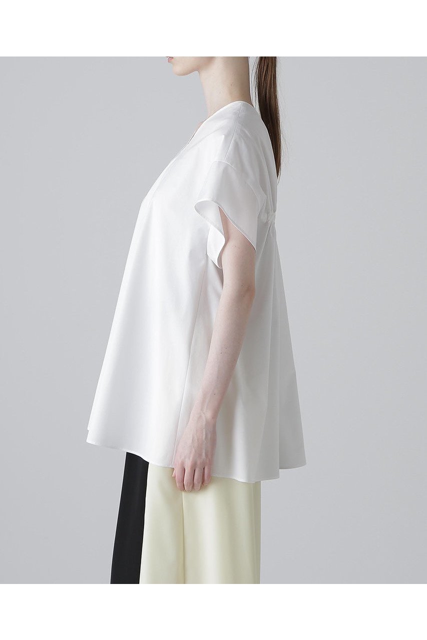 【アドーア/ADORE】のタンブラーローンブラウス 人気、トレンドファッション・服の通販 founy(ファニー) 　ファッション　Fashion　レディースファッション　WOMEN　トップス・カットソー　Tops/Tshirt　シャツ/ブラウス　Shirts/Blouses　ギャザー　Gather　コンパクト　Compact　ショート　Short　スリーブ　Sleeve　ビンテージ　Vintage　フレア　Flare　ブロード　Broad　リボン　Ribbon　夏　Summer　NEW・新作・新着・新入荷　New Arrivals　other-4|ID: prp329100004571591 ipo3291000000032347830