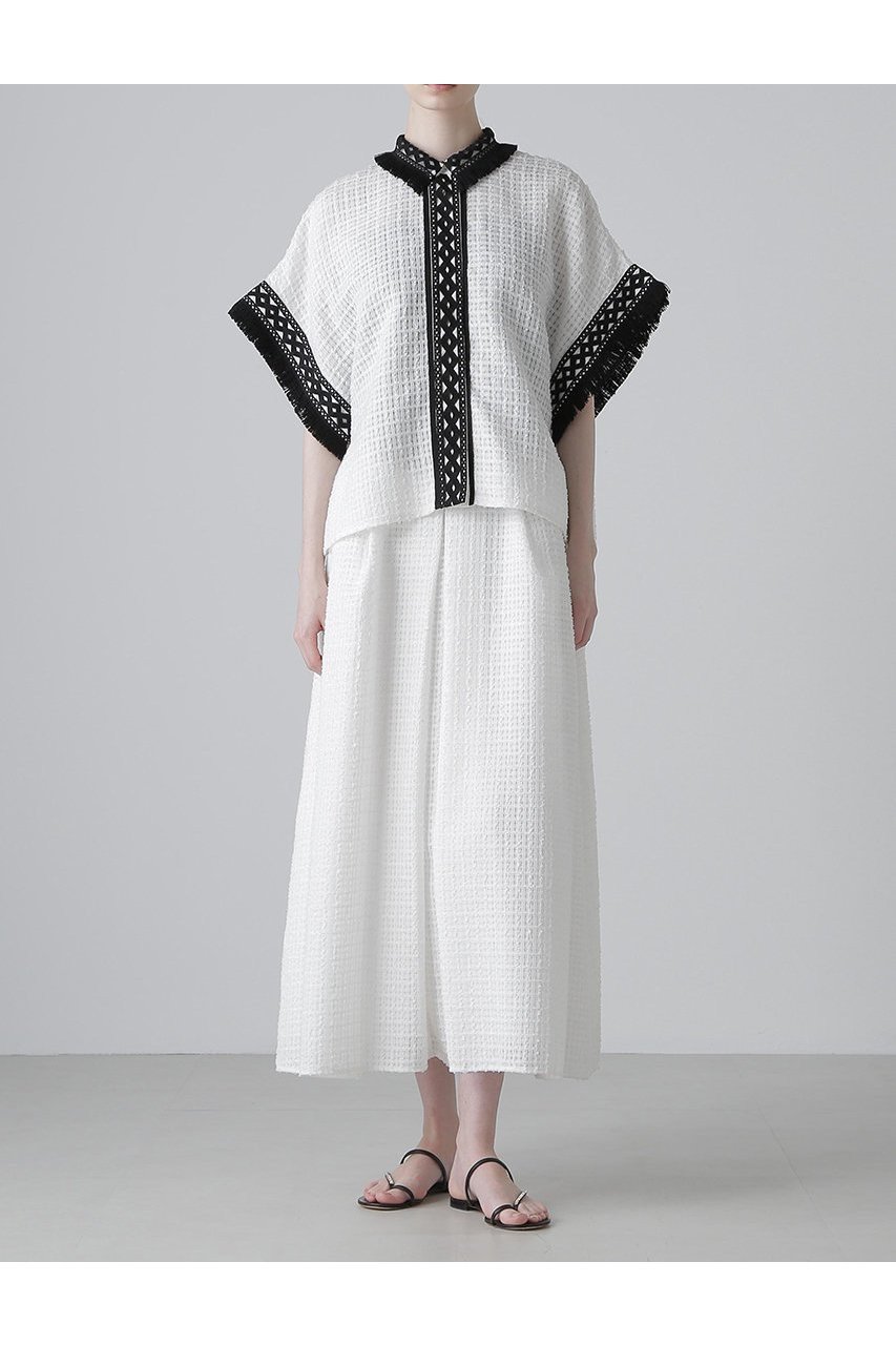 【アドーア/ADORE】のレーシーメッシュブラウス 人気、トレンドファッション・服の通販 founy(ファニー) 　ファッション　Fashion　レディースファッション　WOMEN　トップス・カットソー　Tops/Tshirt　シャツ/ブラウス　Shirts/Blouses　カフス　Cuffs　ショート　Short　スリーブ　Sleeve　チェック　Check　ツイード　Tweed　メッシュ　Mesh　レース　Race　エレガント 上品　Elegant　NEW・新作・新着・新入荷　New Arrivals　other-3|ID: prp329100004571593 ipo3291000000032347845