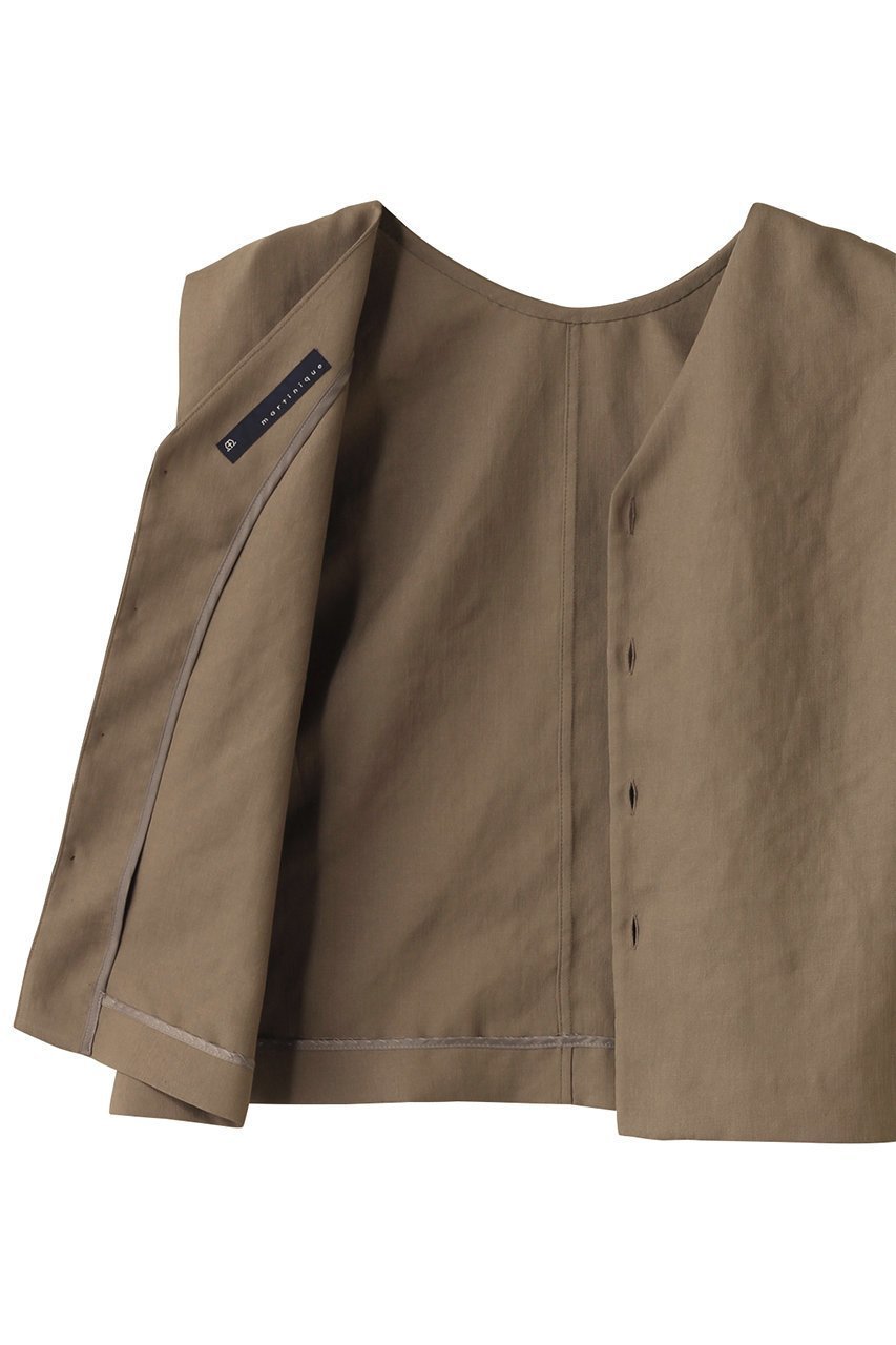 【マルティニーク/martinique】のダルスラブジレ 人気、トレンドファッション・服の通販 founy(ファニー) 　ファッション　Fashion　レディースファッション　WOMEN　アウター　Coat Outerwear　ジャケット　Jackets　2025年　2025　コンパクト　Compact　ショート　Short　ジャケット　Jacket　フロント　Front　ベスト　Vest　ボトム　Bottom　A/W・秋冬　Aw・Autumn/Winter・Fw・Fall-Winter　other-6|ID: prp329100004571606 ipo3291000000032347947