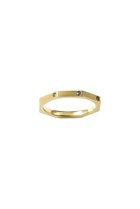 【カドー/CADEAUX】の【受注生産】オクタゴンレインボーリング ゴールド(15号)|ID: prp329100004571611 ipo3291000000032347974