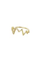 【カドー/CADEAUX】の【受注生産】ギザギザリング ゴールド(15号)|ID: prp329100004571612 ipo3291000000032347980