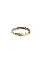 【カドー/CADEAUX】の【受注生産】レインボーフルエタニティリング レインボー(11/13号)|ID: prp329100004571617 ipo3291000000032348000