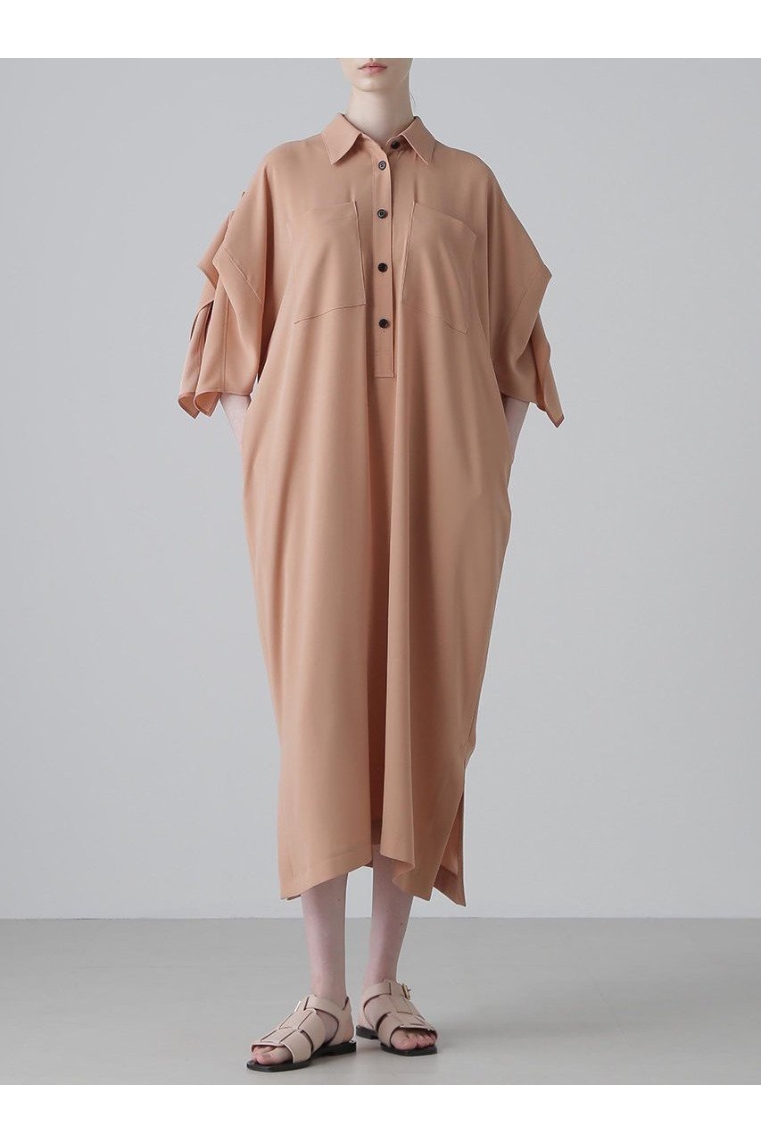【アドーア/ADORE】のKIMONOTバックサテンワンピース 人気、トレンドファッション・服の通販 founy(ファニー) 　ファッション　Fashion　レディースファッション　WOMEN　ワンピース　Dress　チュニック　Tunic　コラボ　Collaboration　ストレッチ　Stretch　チュニック　Tunic　ドレス　Dress　ドレープ　Drape　リラックス　Relax　エレガント 上品　Elegant　NEW・新作・新着・新入荷　New Arrivals　other-2|ID: prp329100004571623 ipo3291000000032348045
