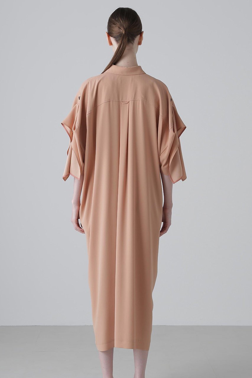 【アドーア/ADORE】のKIMONOTバックサテンワンピース 人気、トレンドファッション・服の通販 founy(ファニー) 　ファッション　Fashion　レディースファッション　Fashion for Women　ワンピース　Dresses　チュニック　Tunic Tops & Dresses　2024年　2024　2024-2025秋冬・A/W　Autumn/Winter 2024–25 AW24–25　コラボ　Collaboration, Collab　ストレッチ　Stretch, Stretchy Fabric　スリーブ　Sleeve, Long Sleeve / Short Sleeve　チュニック　Tunic, Long Top　ドレス　Dress, One-Piece　ドレープ　Drape, Draping Fabric　other-5|ID: prp329100004571623 ipo3291000000035540842