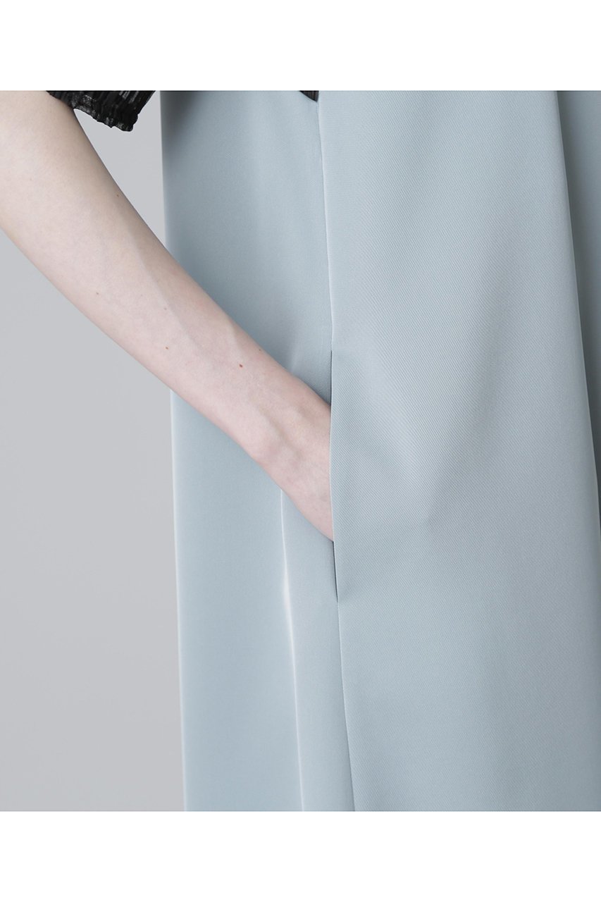 【アドーア/ADORE】のドライタッチツイルワンピース 人気、トレンドファッション・服の通販 founy(ファニー) 　ファッション　Fashion　レディースファッション　WOMEN　ワンピース　Dress　チュニック　Tunic　チュニック　Tunic　ツイル　Twill　ドレス　Dress　ドレープ　Drape　メタル　Metal　ロング　Long　エレガント 上品　Elegant　NEW・新作・新着・新入荷　New Arrivals　other-8|ID: prp329100004571624 ipo3291000000032348063