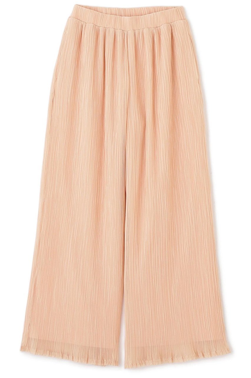 【アドーア/ADORE】のシアーランダムプリーツパンツ インテリア・キッズ・メンズ・レディースファッション・服の通販 founy(ファニー) 　ファッション　Fashion　レディースファッション　Fashion for Women　パンツ　Pants & Trousers　おすすめ　Recommended / Our Picks　シアー　Sheer, See-Through　シフォン　Chiffon, Lightweight Fabric　シンプル　Simple, Minimal　セットアップ　Set-Up, Coordinated Outfit　フォルム　Silhouette, Form　プリーツ　Pleats, Pleated　ランダム　Random, Irregular　リラックス　Relax, Relaxed Fit　エレガント 上品　Elegant　ベージュ|ID: prp329100004571626 ipo3291000000034628093