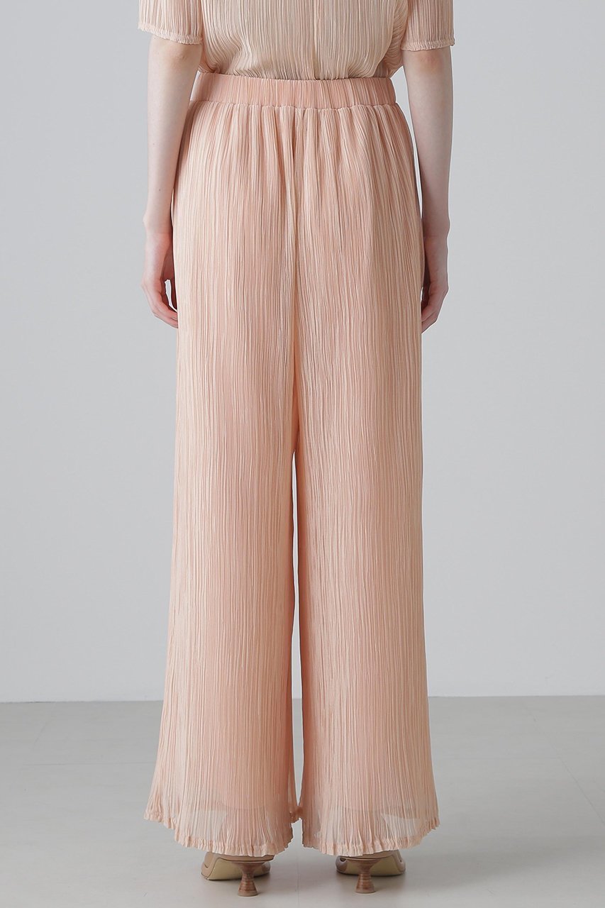 【アドーア/ADORE】のシアーランダムプリーツパンツ 人気、トレンドファッション・服の通販 founy(ファニー) 　ファッション　Fashion　レディースファッション　Fashion for Women　パンツ　Pants & Trousers　おすすめ　Recommended / Our Picks　シアー　Sheer, See-Through　シフォン　Chiffon, Lightweight Fabric　シンプル　Simple, Minimal　セットアップ　Set-Up, Coordinated Outfit　フォルム　Silhouette, Form　プリーツ　Pleats, Pleated　ランダム　Random, Irregular　リラックス　Relax, Relaxed Fit　エレガント 上品　Elegant　other-5|ID: prp329100004571626 ipo3291000000034628097