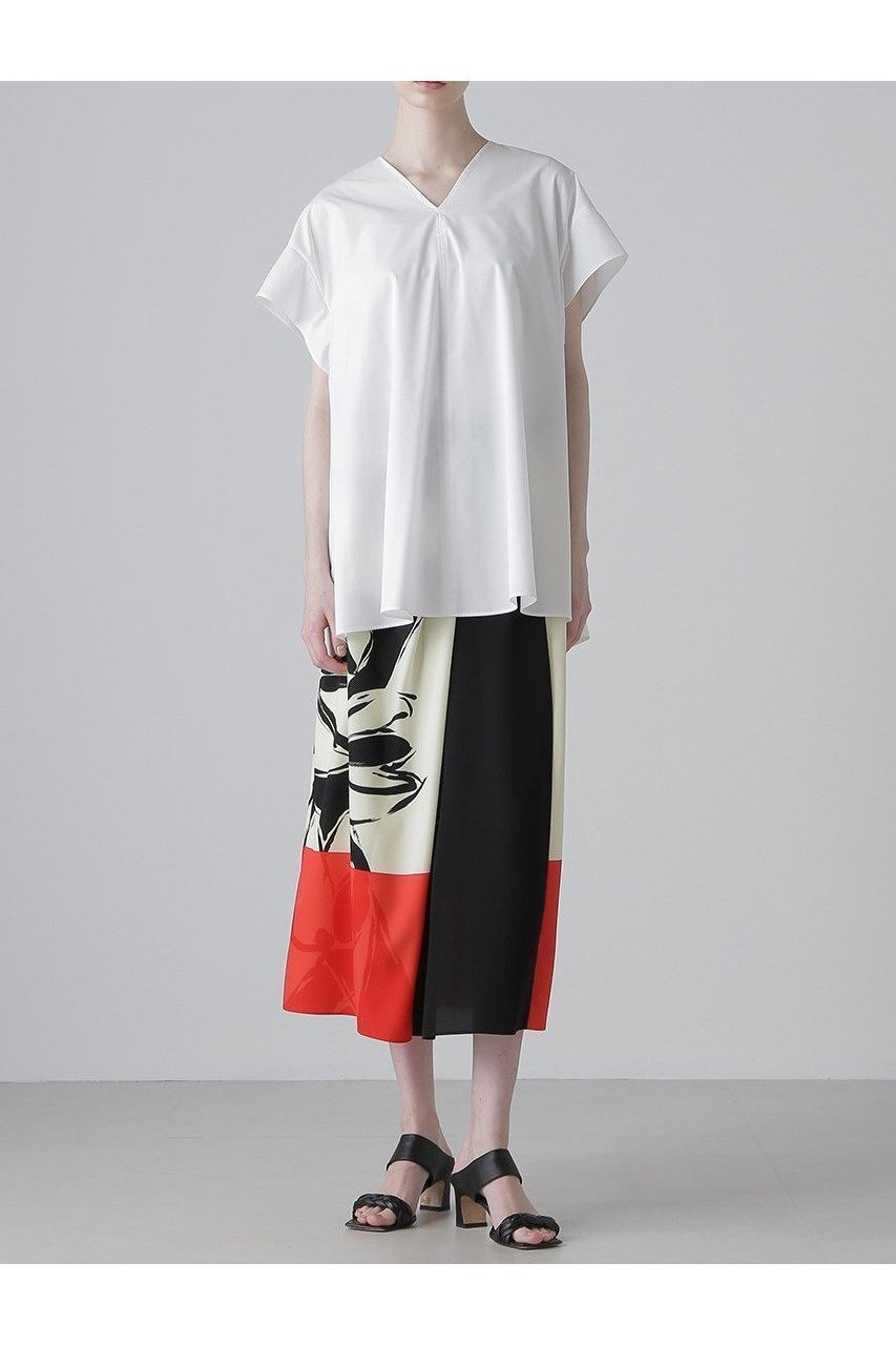 【アドーア/ADORE】のカラーオーバーレイプリントスカート 人気、トレンドファッション・服の通販 founy(ファニー) 　ファッション　Fashion　レディースファッション　WOMEN　スカート　Skirt　ロングスカート　Long Skirt　パウダー　Powder　フラワー　Flower　プリント　Print　モチーフ　Motif　リラックス　Relax　ロング　Long　NEW・新作・新着・新入荷　New Arrivals　other-3|ID: prp329100004571629 ipo3291000000032348107