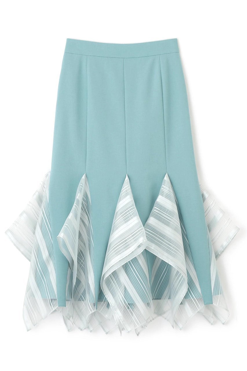 【アドーア/ADORE】のシアーストライプスカート インテリア・キッズ・メンズ・レディースファッション・服の通販 founy(ファニー) 　ファッション　Fashion　レディースファッション　Fashion for Women　スカート　Skirts　ロングスカート　Long Skirts / Maxi & Midi Skirts　シアー　Sheer, See-Through　ストライプ　Stripe, Striped Pattern　ブライト　Bright, Shiny　ロング　Long, Long-Length　ブルー|ID: prp329100004571630 ipo3291000000035056640