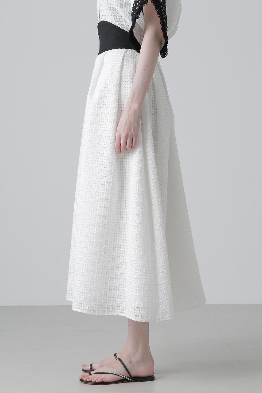 【アドーア/ADORE】のレーシーメッシュスカート 人気、トレンドファッション・服の通販 founy(ファニー) 　ファッション　Fashion　レディースファッション　Fashion for Women　スカート　Skirts　ロングスカート　Long Skirts / Maxi & Midi Skirts　チェック　Check, Plaid, Tartan　ツイード／ツィード　Choker, Choker Necklace　ツイード　Twill, Twill Weave　フェミニン　Feminine, Girly　フォルム　Silhouette, Form　ランダム　Random, Irregular　レース　Lace, Lace Fabric　ロング　Long, Long-Length　other-4|ID: prp329100004571631 ipo3291000000035056653