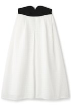 【アドーア/ADORE】のレーシーメッシュスカート ホワイト|ID:prp329100004571631