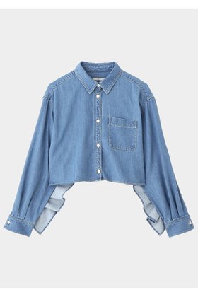 【ル フィル/LE PHIL】 ライトデニムブラウス人気、トレンドファッション・服の通販 founy(ファニー) ファッション Fashion レディースファッション Fashion for Women トップス・カットソー Cut & Sew Tops シャツ・ブラウス・オフィスカジュアル Elegant Blouses & Button-Ups インディゴ Indigo Denim コンパクト Compact, Small Size ショート Short, Short Length シンプル Simple, Minimal スタンダード Standard, Basic スリーブ Sleeve, Long Sleeve / Short Sleeve セットアップ Set-Up, Coordinated Outfit デニム Denim, Jeans Material トレンド Trend, Trending Now ドレープ Drape, Draping Fabric フェミニン Feminine, Girly フリル Frill, Ruffle フロント Front, Front Design ロング Long, Long-Length |ID:prp329100004571632