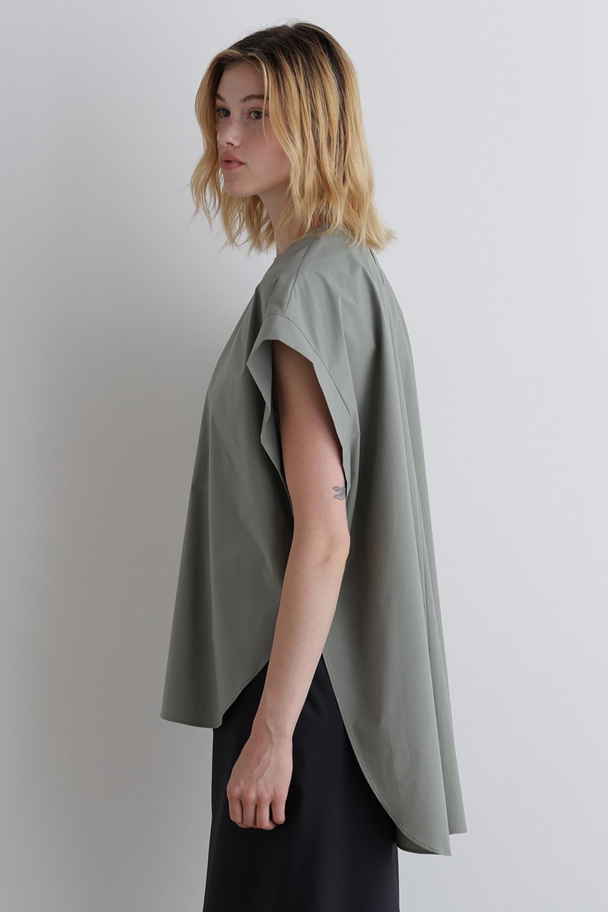 【ル フィル/LE PHIL】のSOLOTEXブロードオーバーサイズブラウス 人気、トレンドファッション・服の通販 founy(ファニー) 　ファッション　Fashion　レディースファッション　Fashion for Women　トップス・カットソー　Cut & Sew Tops　シャツ・ブラウス・オフィスカジュアル　Elegant Blouses & Button-Ups　カーディガン　Cardigan, Knitwear　ショート　Short, Short Length　シンプル　Simple, Minimal　ジャケット　Jacket, Outerwear　スタンダード　Standard, Basic　スリーブ　Sleeve, Long Sleeve / Short Sleeve　ドレープ　Drape, Draping Fabric　ノースリーブ　Sleeveless, No-Sleeve　ロング　Long, Long-Length　エレガント 上品　Elegant　other-4|ID: prp329100004571633 ipo3291000000032807694