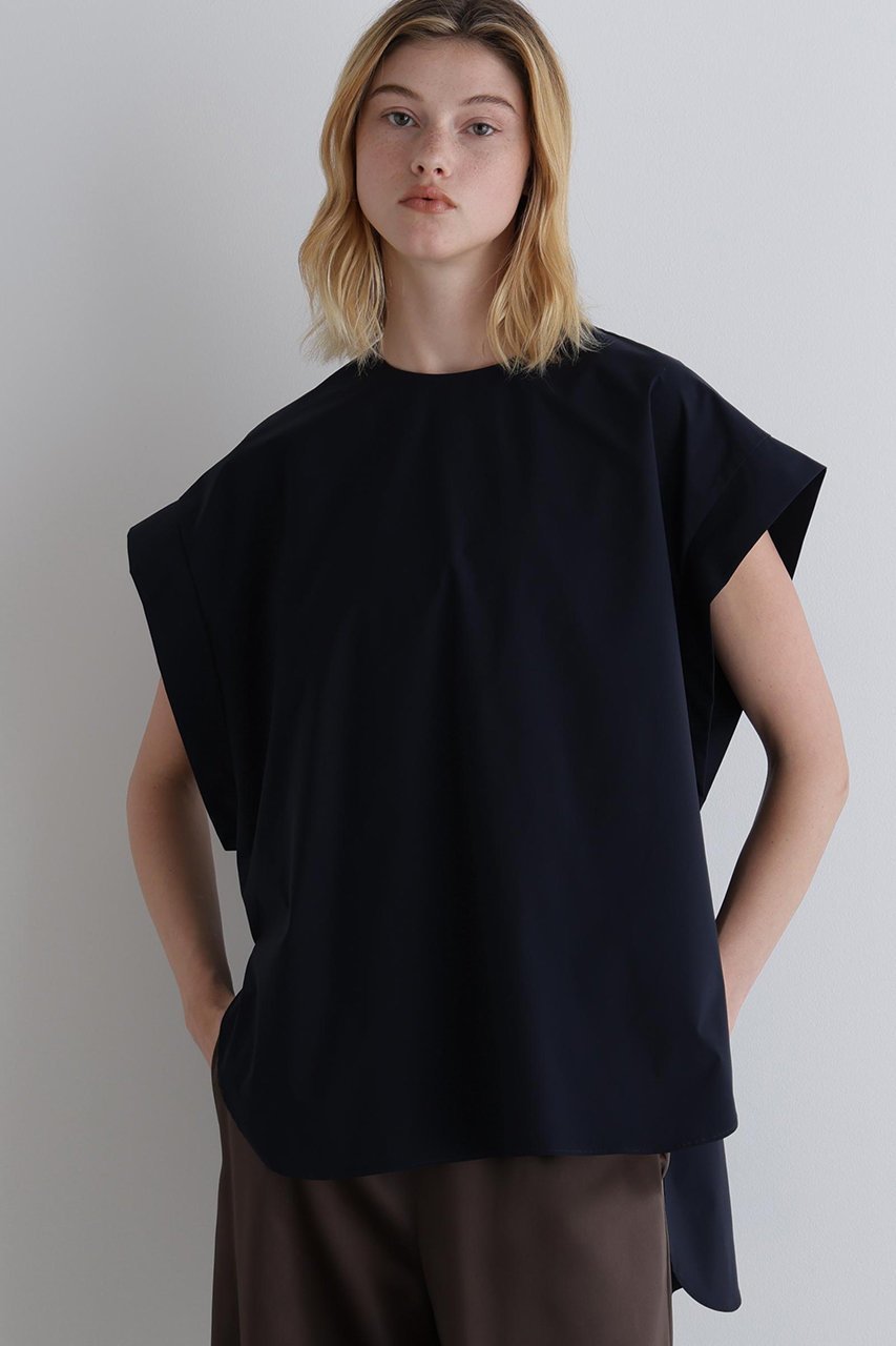 【ル フィル/LE PHIL】のSOLOTEXブロードオーバーサイズブラウス 人気、トレンドファッション・服の通販 founy(ファニー) 　ファッション　Fashion　レディースファッション　Fashion for Women　トップス・カットソー　Cut & Sew Tops　シャツ・ブラウス・オフィスカジュアル　Elegant Blouses & Button-Ups　カーディガン　Cardigan, Knitwear　ショート　Short, Short Length　シンプル　Simple, Minimal　ジャケット　Jacket, Outerwear　スタンダード　Standard, Basic　スリーブ　Sleeve, Long Sleeve / Short Sleeve　ドレープ　Drape, Draping Fabric　ノースリーブ　Sleeveless, No-Sleeve　ロング　Long, Long-Length　エレガント 上品　Elegant　other-2|ID: prp329100004571633 ipo3291000000036105669