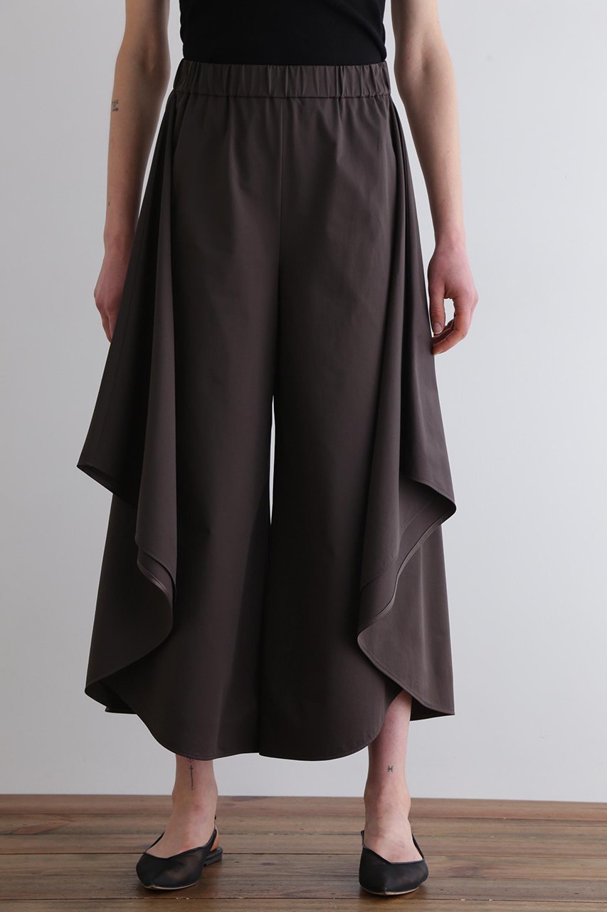 【ル フィル/LE PHIL】のテックスブリッドハイゲージパンツ 人気、トレンドファッション・服の通販 founy(ファニー) 　ファッション　Fashion　レディースファッション　Fashion for Women　パンツ　Pants & Trousers　おすすめ　Recommended / Our Picks　エレガント 上品　Elegant　ストレッチ　Stretch, Stretchy Fabric　ドレープ　Drape, Draping Fabric　ラッフル　Ruffle, Frill　other-4|ID: prp329100004571636 ipo3291000000036640710