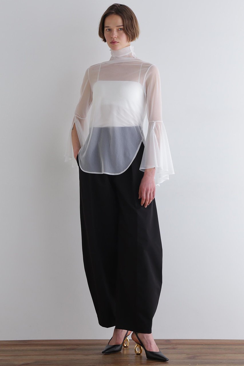 【ル フィル/LE PHIL】のバックメッシュSOLOTEXパンツ 人気、トレンドファッション・服の通販 founy(ファニー) 　ファッション　Fashion　レディースファッション　Fashion for Women　パンツ　Pants & Trousers　バッグ　Bags　おすすめ　Recommended / Our Picks　ストレッチ　Stretch, Stretchy Fabric　メッシュ　Mesh, Net Fabric　other-3|ID: prp329100004571637 ipo3291000000035281405