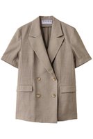 【サードマガジン/THIRD MAGAZINE】のスラブショートスリーブジャケット 人気、トレンドファッション・服の通販 founy(ファニー) ファッション Fashion レディースファッション WOMEN アウター Coat Outerwear ジャケット Jackets 2025年 2025 ジャケット Jacket スタイリッシュ Stylish スラックス Slacks ダウン Down デニム Denim A/W・秋冬 Aw・Autumn/Winter・Fw・Fall-Winter |ID:prp329100004571638