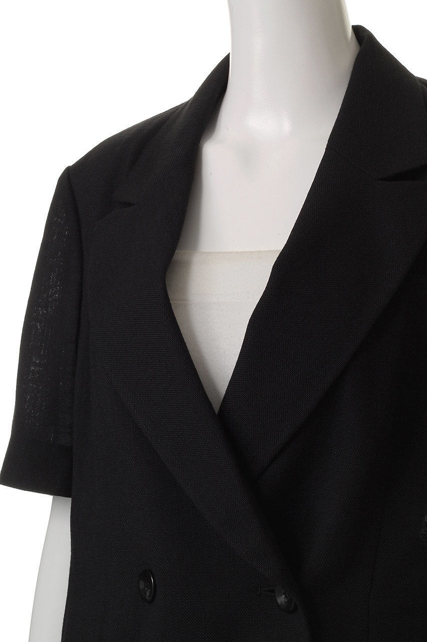 【サードマガジン/THIRD MAGAZINE】のスラブショートスリーブジャケット 人気、トレンドファッション・服の通販 founy(ファニー) 　ファッション　Fashion　レディースファッション　Fashion for Women　アウター　Coat / Outerwear Collection　レディースジャケット・軽アウター　Jackets　ジャケット　Jacket, Outerwear　スタイリッシュ　Stylish, Fashionable　スラックス　Slacks, Dress Pants　ダウン　Down, Puffer　デニム　Denim, Jeans Material　other-5|ID: prp329100004571638 ipo3291000000035266815