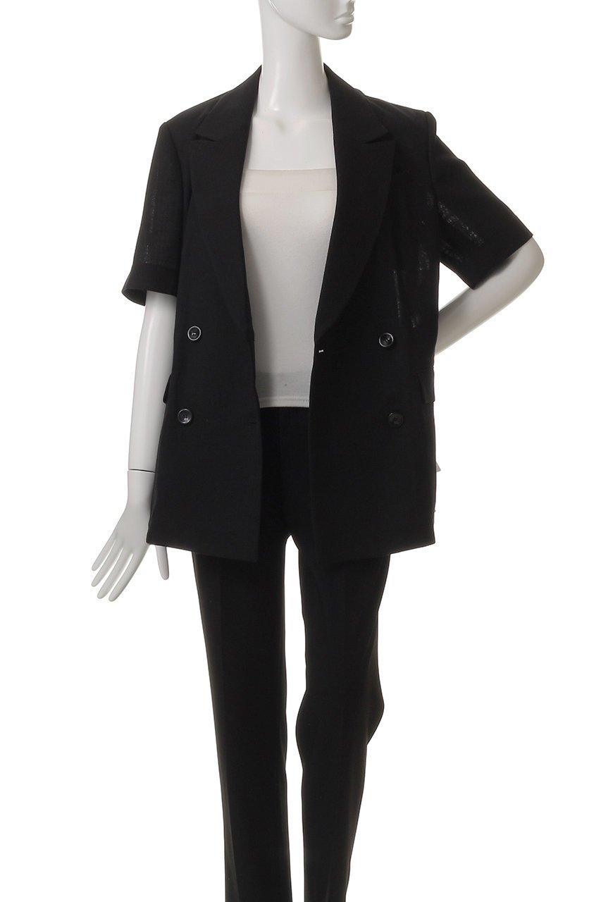 【サードマガジン/THIRD MAGAZINE】のスラブショートスリーブジャケット 人気、トレンドファッション・服の通販 founy(ファニー) 　ファッション　Fashion　レディースファッション　Fashion for Women　アウター　Coat / Outerwear Collection　レディースジャケット・軽アウター　Jackets　ジャケット　Jacket, Outerwear　スタイリッシュ　Stylish, Fashionable　スラックス　Slacks, Dress Pants　ダウン　Down, Puffer　デニム　Denim, Jeans Material　other-7|ID: prp329100004571638 ipo3291000000035266817