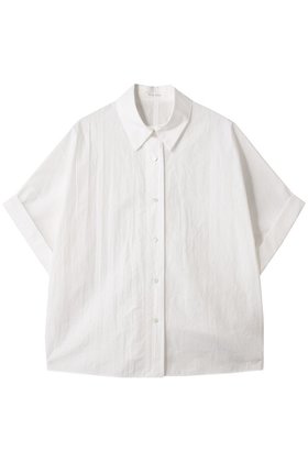 【プレインピープル/PLAIN PEOPLE】 ボイルドコットンドロップショルダーシャツ人気、トレンドファッション・服の通販 founy(ファニー) ファッション Fashion レディースファッション Fashion for Women トップス・カットソー Cut & Sew Tops シャツ・ブラウス・オフィスカジュアル Elegant Blouses & Button-Ups ショート Short, Short Length シンプル Simple, Minimal スリーブ Sleeve, Long Sleeve / Short Sleeve ロールアップ Roll-Up, Cuffed Hem 半袖 Short Sleeve, Half Sleeve |ID:prp329100004571639