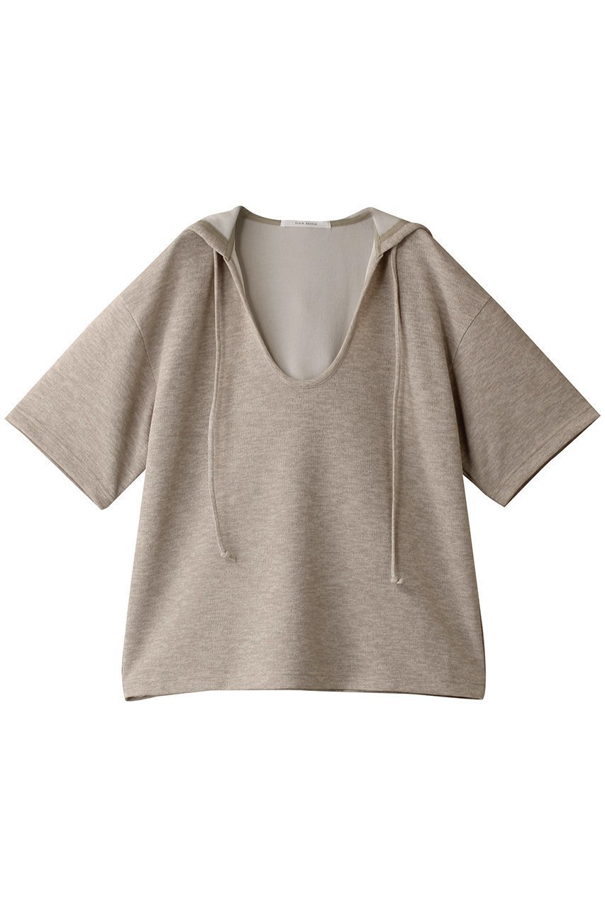 【プレインピープル/PLAIN PEOPLE】のパイルジャージフーデッドプルオーバー インテリア・キッズ・メンズ・レディースファッション・服の通販 founy(ファニー) 　ファッション　Fashion　レディースファッション　Fashion for Women　トップス・カットソー　Cut & Sew Tops　シャツ・ブラウス・オフィスカジュアル　Elegant Blouses & Button-Ups　レディースパーカー・カジュアルフーディー　Casual Hoodies & Sweatshirts　ロングTシャツ・Tシャツ　Longline T-Shirts & Tees　カジュアルプルオーバー・ニットトップス　Pullovers & Knit Tops / Casual Pullovers　スウェット・クルーネックトップス　Sweatshirts & Crewnecks / Relaxed Fit Sweat Tops　カットソー・ベーシックTシャツ　Cut-and-Sewn Tops / Stretch Tees & Basics　おすすめ　Recommended / Our Picks　セットアップ　Set-Up, Coordinated Outfit　トレンド　Trend, Trending Now　ベージュ|ID: prp329100004571640 ipo3291000000036082796