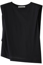 【プレインピープル/PLAIN PEOPLE】のSpiral天竺肩パット入りカットソー ネイビー|ID:prp329100004571641