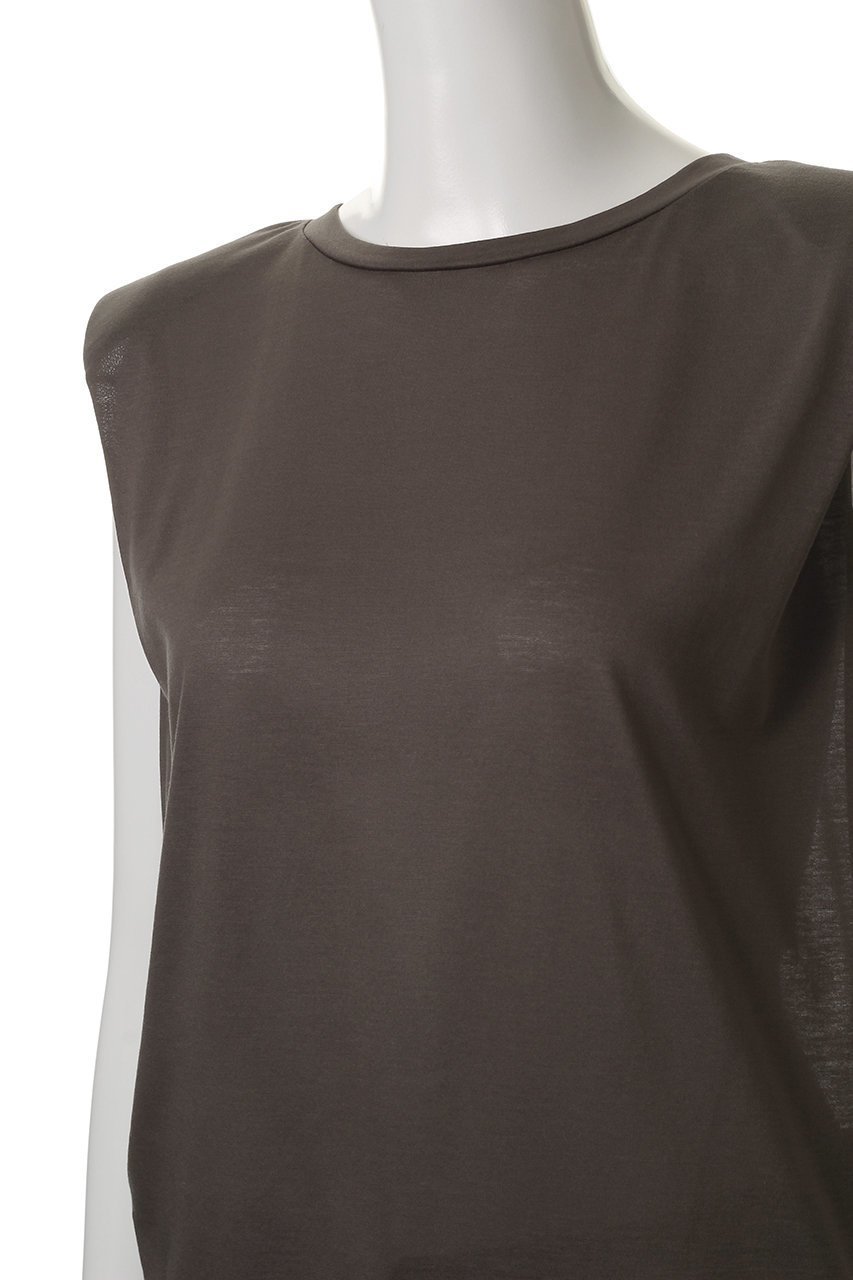 【プレインピープル/PLAIN PEOPLE】のSpiral天竺肩パット入りカットソー 人気、トレンドファッション・服の通販 founy(ファニー) 　ファッション　Fashion　レディースファッション　Fashion for Women　トップス・カットソー　Cut & Sew Tops　シャツ・ブラウス・オフィスカジュアル　Elegant Blouses & Button-Ups　ロングTシャツ・Tシャツ　Longline T-Shirts & Tees　カットソー・ベーシックTシャツ　Cut-and-Sewn Tops / Stretch Tees & Basics　カットソー　Cut and Sewn Top　ショート　Short, Short Length　シンプル　Simple, Minimal　スリーブ　Sleeve, Long Sleeve / Short Sleeve　トレンド　Trend, Trending Now　ヘムライン　Hemline, Bottom Cut　ボトム　Bottoms, Lower Wear　エレガント 上品　Elegant　再入荷　Restock / Back in Stock　other-5|ID: prp329100004571641 ipo3291000000035321110