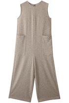 【プレインピープル/PLAIN PEOPLE】のパイルジャージノースリーブオールインワン ベージュ|ID:prp329100004571644