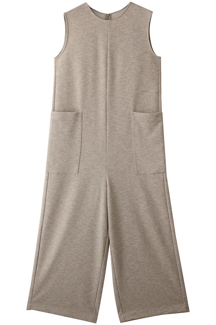 【プレインピープル/PLAIN PEOPLE】のパイルジャージノースリーブオールインワン インテリア・キッズ・メンズ・レディースファッション・服の通販 founy(ファニー) 　ファッション　Fashion　レディースファッション　Fashion for Women　パンツ　Pants & Trousers　おすすめ　Recommended / Our Picks　シューズ　Shoes, Footwear　ノースリーブ　Sleeveless, No-Sleeve　ポケット　Pocket, Pocket Detail　リラックス　Relax, Relaxed Fit　再入荷　Restock / Back in Stock　夏　Summer　ベージュ|ID: prp329100004571644 ipo3291000000036082805