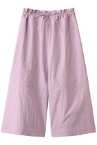 【プレインピープル/PLAIN PEOPLE】のボイルドコットンスーパーワイドシルエットクロップドパンツ ベビーピンク|ID: prp329100004571647 ipo3291000000032348259