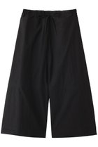 【プレインピープル/PLAIN PEOPLE】のボイルドコットンスーパーワイドシルエットクロップドパンツ ブラック|ID: prp329100004571647 ipo3291000000032348260