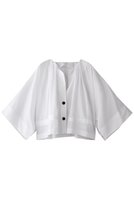 【プレインピープル/PLAIN PEOPLE】のラミーリヨセルタック&ギャザージャケット 人気、トレンドファッション・服の通販 founy(ファニー) ファッション Fashion レディースファッション WOMEN アウター Coat Outerwear ジャケット Jackets 2025年 2025 ギャザー Gather ジャケット Jacket フロント Front A/W・秋冬 Aw・Autumn/Winter・Fw・Fall-Winter |ID:prp329100004571648