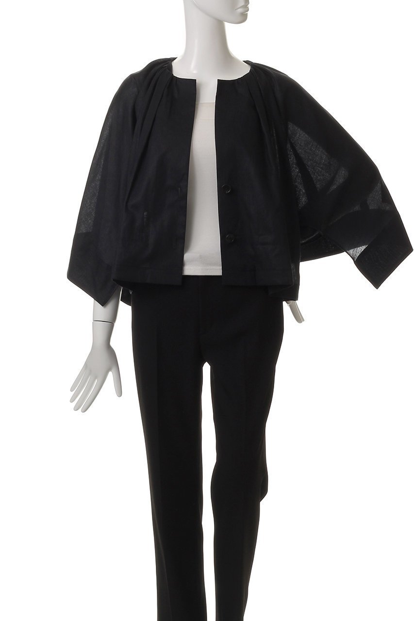 【プレインピープル/PLAIN PEOPLE】のラミーリヨセルタック&ギャザージャケット 人気、トレンドファッション・服の通販 founy(ファニー) 　ファッション　Fashion　レディースファッション　WOMEN　アウター　Coat Outerwear　ジャケット　Jackets　2025年　2025　ギャザー　Gather　ジャケット　Jacket　フロント　Front　A/W・秋冬　Aw・Autumn/Winter・Fw・Fall-Winter　other-7|ID: prp329100004571648 ipo3291000000032348273