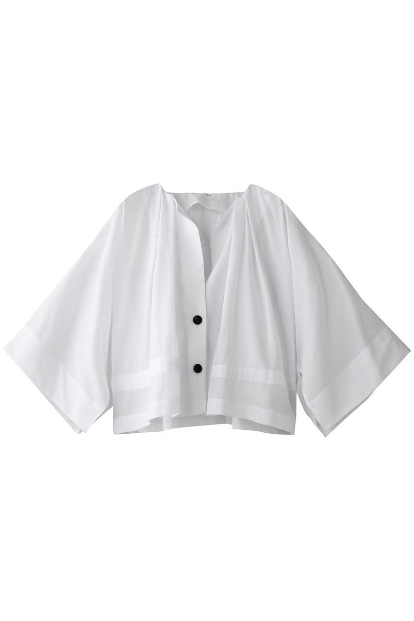 【プレインピープル/PLAIN PEOPLE】のラミーリヨセルタック&ギャザージャケット 人気、トレンドファッション・服の通販 founy(ファニー) 　ファッション　Fashion　レディースファッション　Fashion for Women　アウター　Coat / Outerwear Collection　レディースジャケット・軽アウター　Jackets　ギャザー　Gathered, Ruffled　ジャケット　Jacket, Outerwear　フロント　Front, Front Design　 other-1|ID: prp329100004571648 ipo3291000000036082842