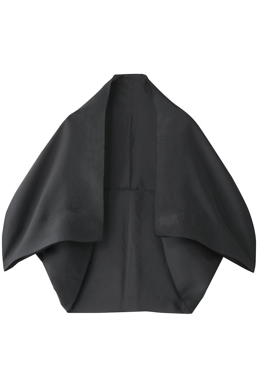 【プレインピープル/PLAIN PEOPLE】のシルキーオーガンジーコンパクトカーディガン インテリア・キッズ・メンズ・レディースファッション・服の通販 founy(ファニー) 　ファッション　Fashion　レディースファッション　Fashion for Women　アウター　Coat / Outerwear Collection　カーディガン　Cardigan, Knitwear　コンパクト　Compact, Small Size　ジャケット　Jacket, Outerwear　ノースリーブ　Sleeveless, No-Sleeve　エレガント 上品　Elegant　再入荷　Restock / Back in Stock　ネイビー|ID: prp329100004571649 ipo3291000000035930799