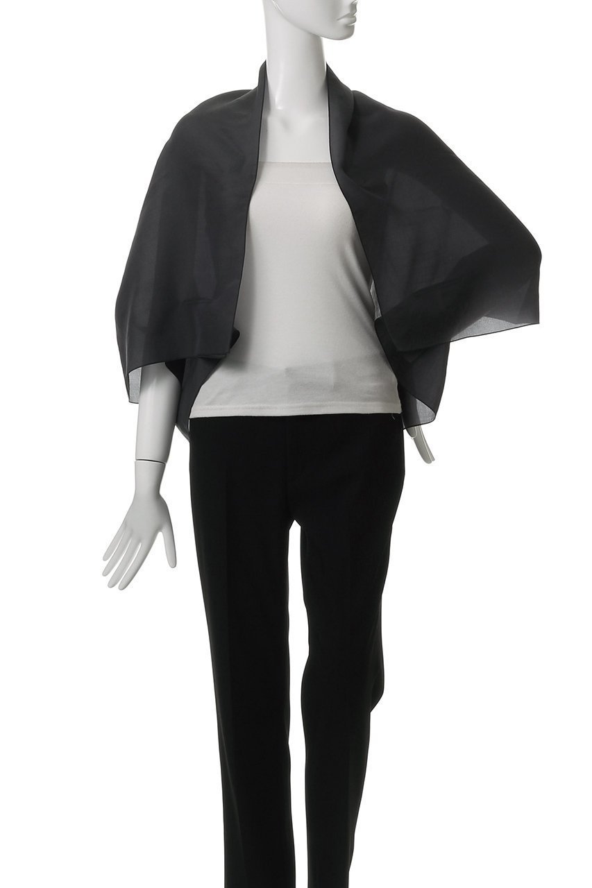 【プレインピープル/PLAIN PEOPLE】のシルキーオーガンジーコンパクトカーディガン 人気、トレンドファッション・服の通販 founy(ファニー) 　ファッション　Fashion　レディースファッション　Fashion for Women　アウター　Coat / Outerwear Collection　カーディガン　Cardigan, Knitwear　コンパクト　Compact, Small Size　ジャケット　Jacket, Outerwear　ノースリーブ　Sleeveless, No-Sleeve　エレガント 上品　Elegant　再入荷　Restock / Back in Stock　other-2|ID: prp329100004571649 ipo3291000000035930800